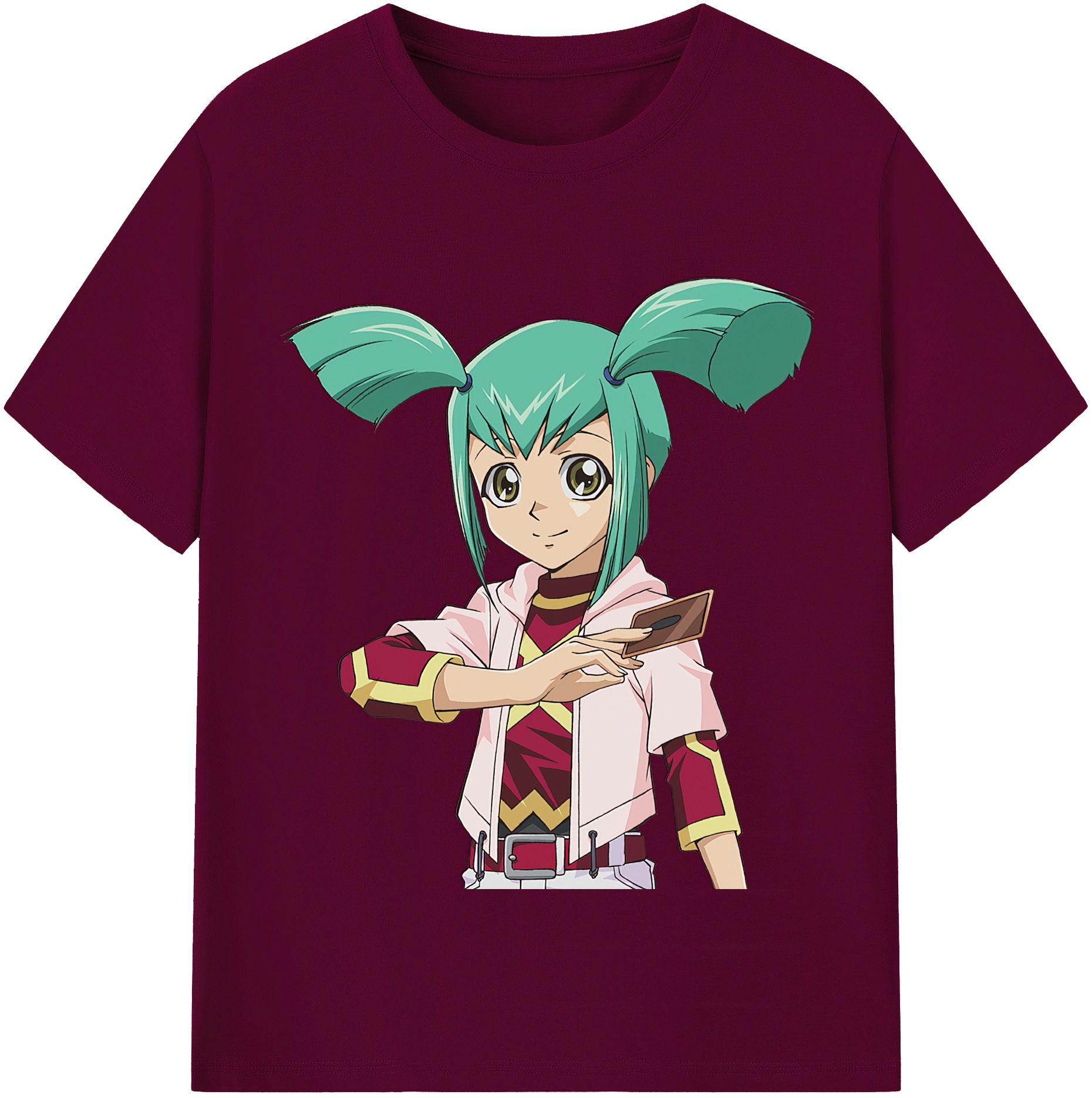 （画像用） 遊☆戯☆王 Yu-Gi-Oh! レディースカジュアルプリントTシャツ（綿100％）